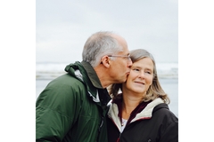 Older couple.